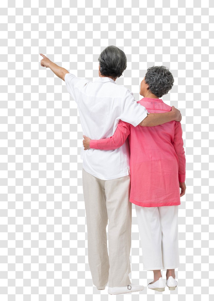 Old Age - Frame - Elderly Couple Transparent PNG