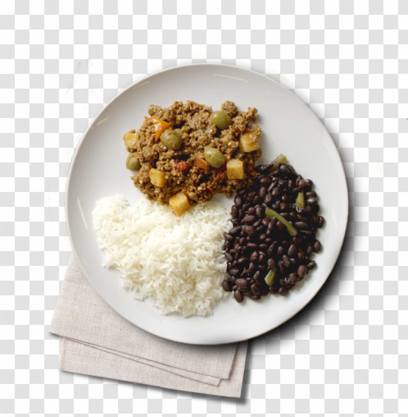 Vegetarian Cuisine Picadillo Recipe Food White Rice - Dish - Field Transparent PNG
