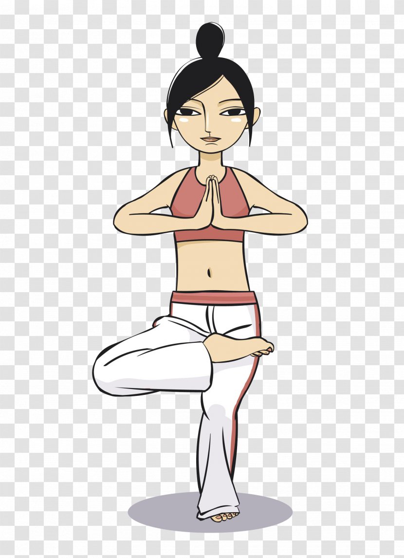 Yoga Woman Computer File - Frame Transparent PNG