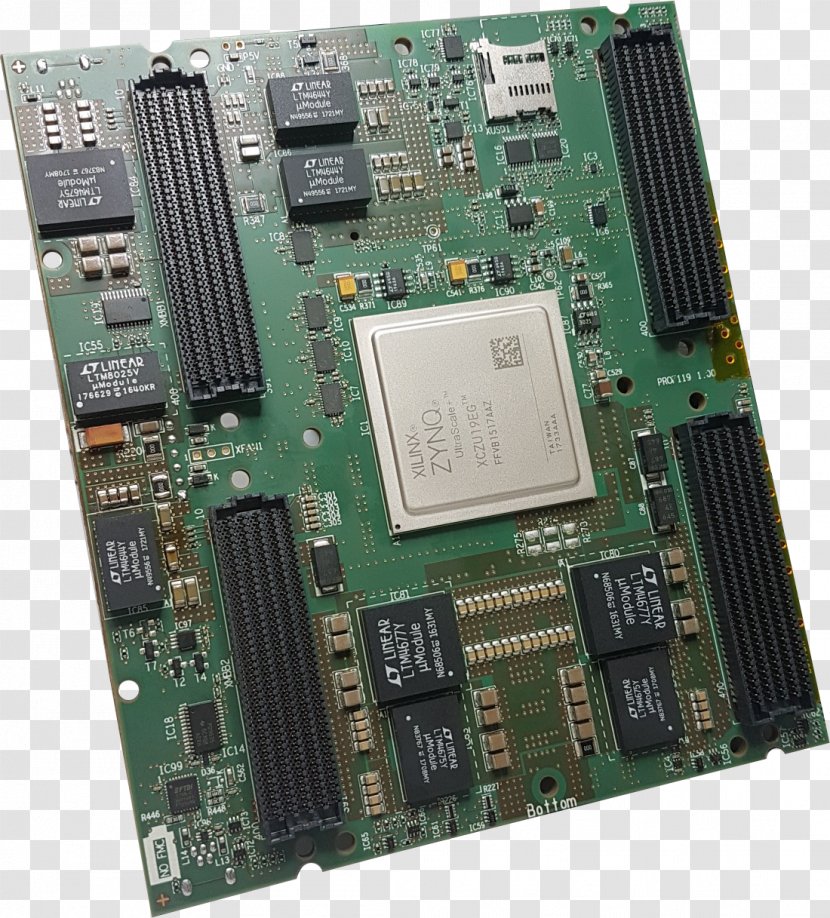 Microcontroller Flash Memory Field-programmable Gate Array Computer Hardware Central Processing Unit - Motherboard - Electronic Component Transparent PNG
