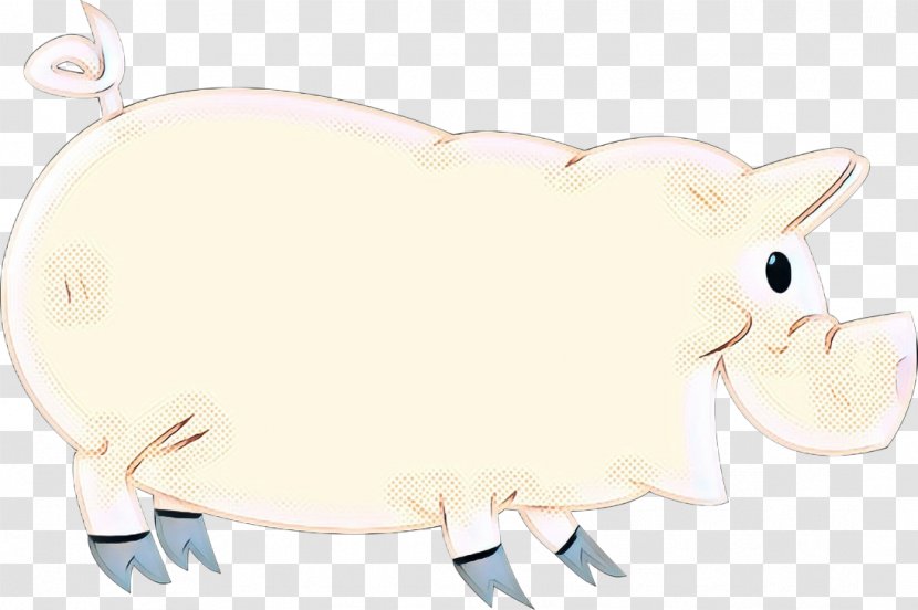 Pig Clip Art Fauna Character Snout - Animal Transparent PNG