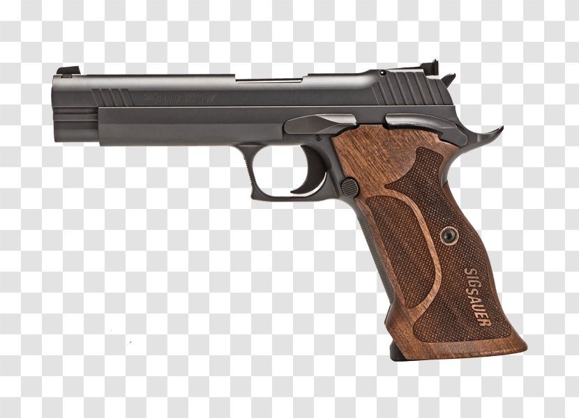 SIG Sauer P210 Firearm Sig Holding Pistol Transparent PNG