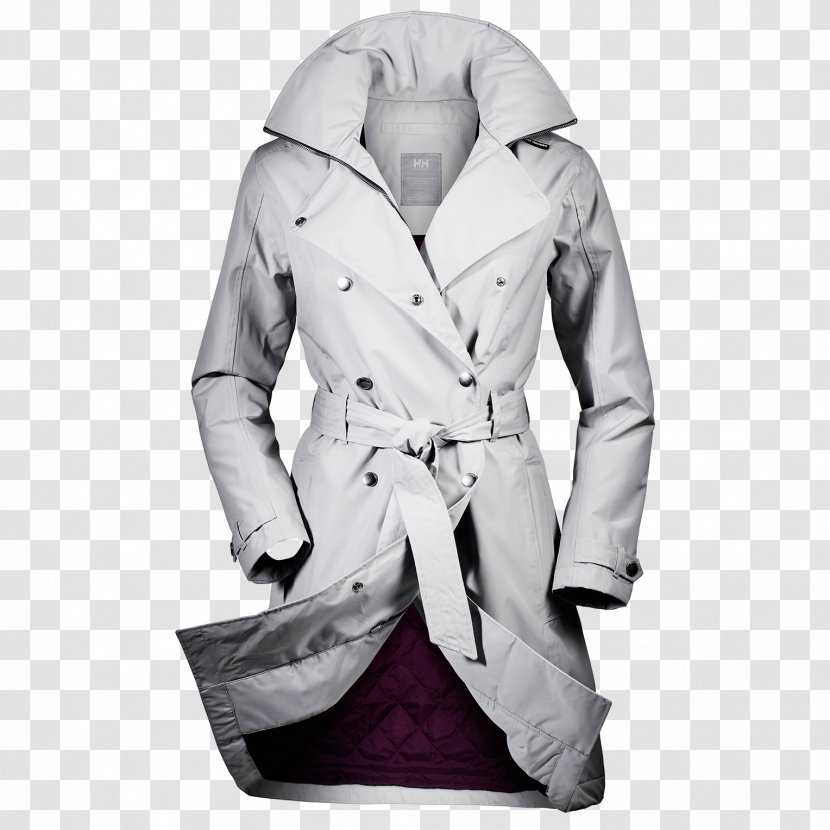 Trench Coat Jacket Clothing Helly Hansen - Hood Transparent PNG