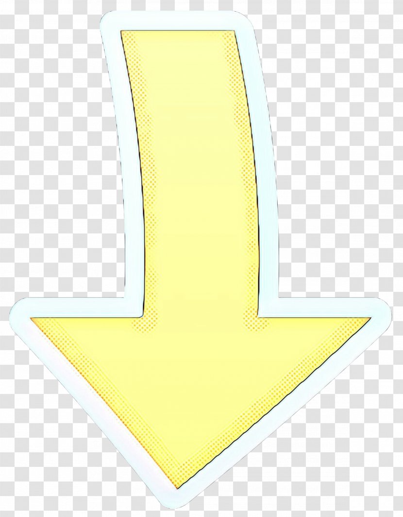 Yellow Arrow - Symbol Transparent PNG