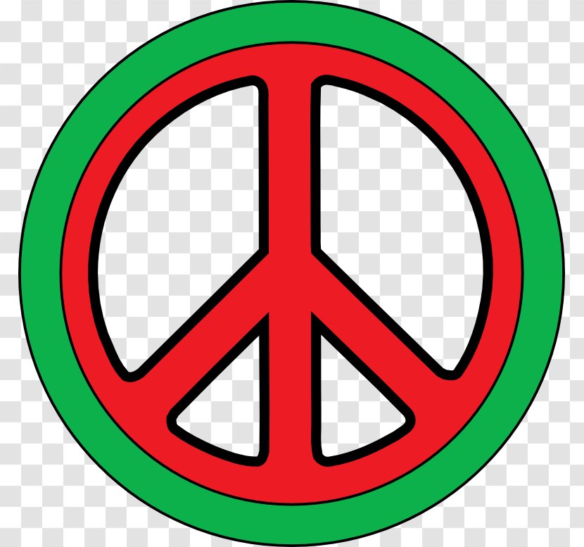 Peace Symbols Clip Art - Green - Sign Transparent PNG