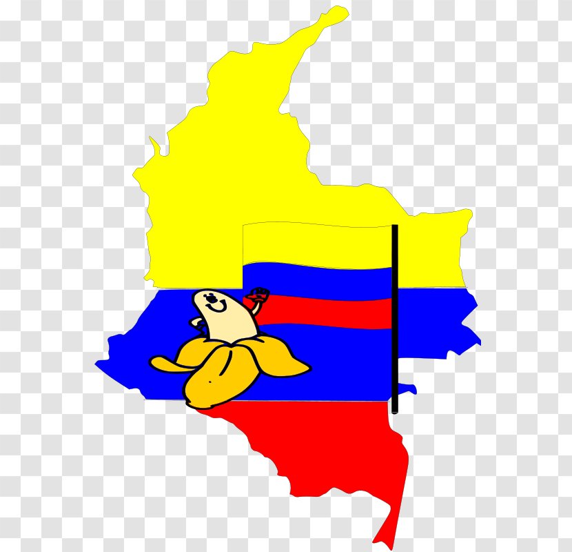 Flag Of Colombia Vector Graphics Clip Art Map - Artwork - Country Transparent PNG