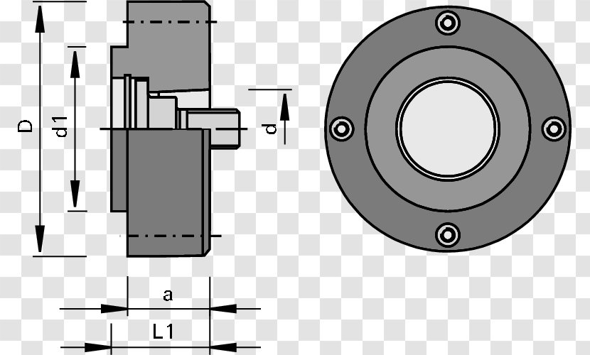 Tool Machine Circular Saw Flange - Fastener Transparent PNG