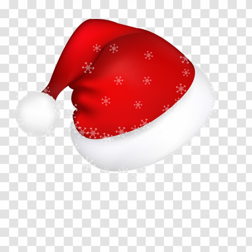 Santa Claus Christmas Ornament Day Hat RED.M - Fictional Character Transparent PNG