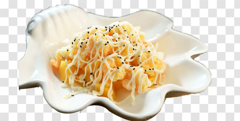 Italian Cuisine Shrimp Krupuk Ingredient Food - Dish - Seashells Pineapple Transparent PNG