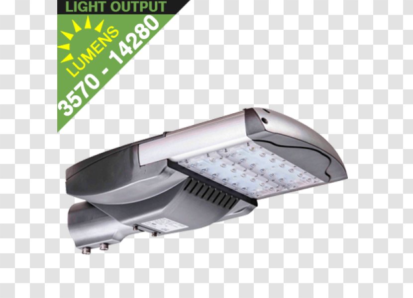 Solar Street Light Lamp LED - Parking Lot Transparent PNG