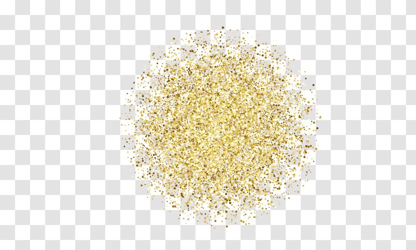 Gold Euclidean Vector - Powder - Free Pull Material Transparent PNG