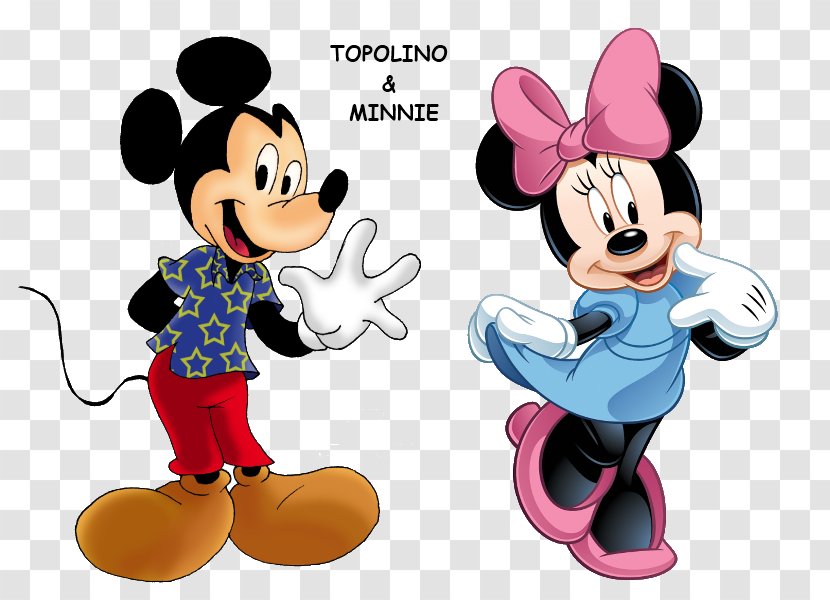 Minnie Mouse Mickey - Drawing Transparent PNG