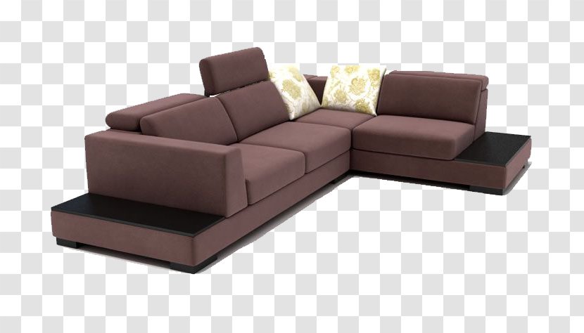 Chaise Longue Couch 3D Modeling Autodesk 3ds Max Computer Graphics - Chocolate Corner Sofa Living Room Transparent PNG
