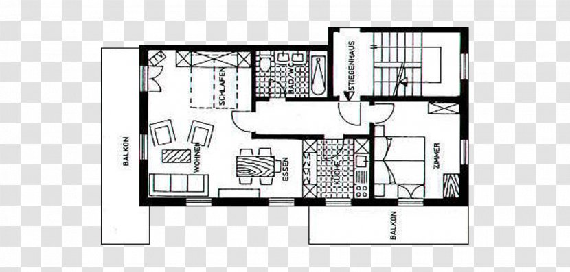 Floor Plan Pattern - Schematic - Design Transparent PNG
