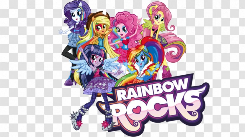 Rainbow Dash Applejack Pony Pinkie Pie Sunset Shimmer - My Little Equestria Girls Rocks Transparent PNG