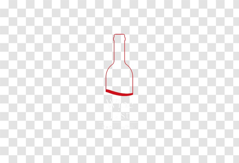 Glass Bottle Pattern - Wine Menu Transparent PNG