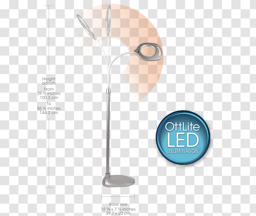 Lighting Lamp Table Light-emitting Diode - Led - Magnifier Transparent PNG