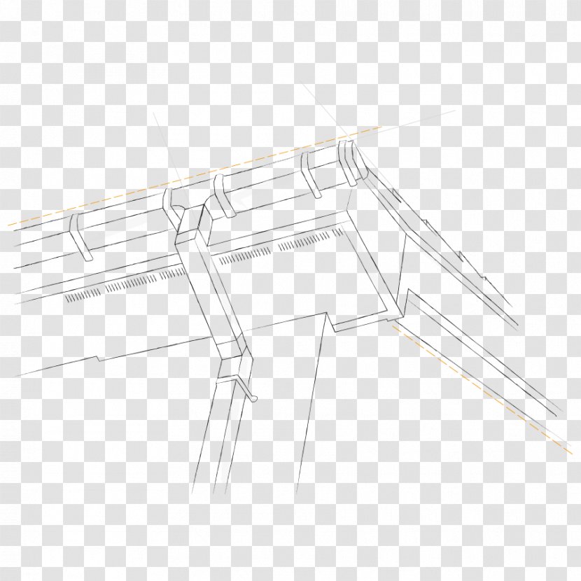 Line Art Angle Sketch - Artwork Transparent PNG