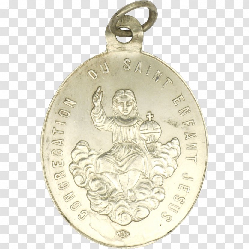Prayer Card: Guardian Angel Sacred - Silver Medal Transparent PNG