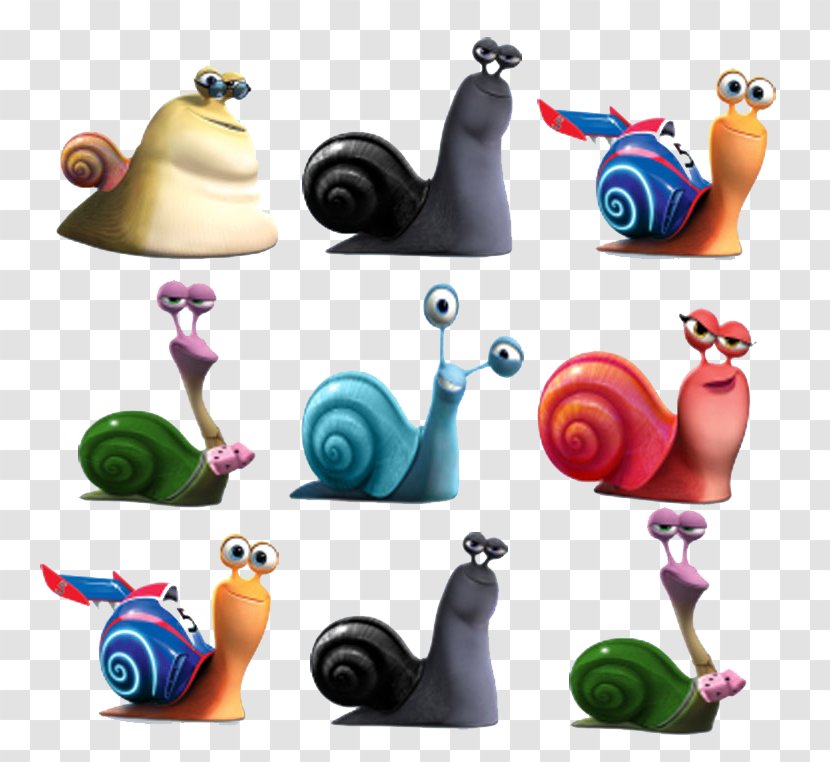 Cartoon Orthogastropoda Icon - Avatar - A Variety Of Snails Transparent PNG