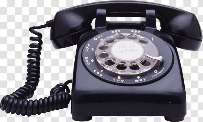 Rotary Dial Telephone Call Tone Number - Plain Old Service - Iphone Transparent PNG