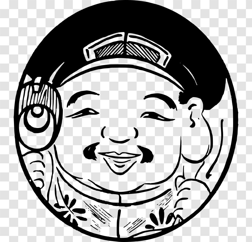 Drawing Clip Art - Facial Hair - Seven Lucky Gods Transparent PNG