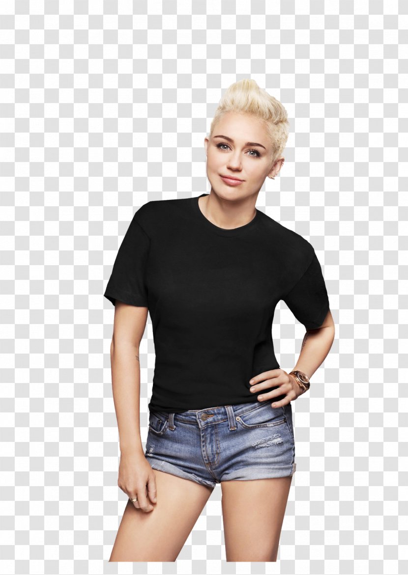 Miley Cyrus Gypsy Heart Tour T-shirt Photo Shoot Fashion - Cartoon Transparent PNG