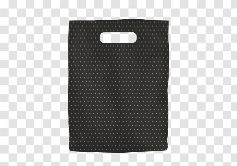 Polka Dot Pattern - Black - Plastic Bag Transparent PNG
