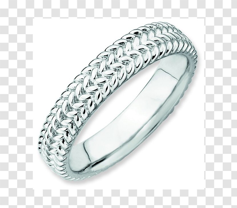 Wedding Ring Sterling Silver Platinum Transparent PNG