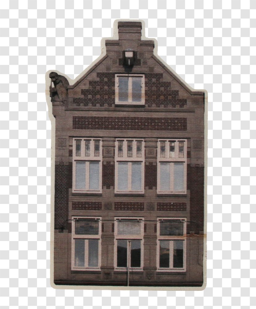 Facade HoutjeCloudje Classical Architecture Building - Amsterdam Transparent PNG