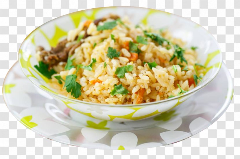 Fried Rice And Curry Bibimbap Dish - Ingredient - Dishes Transparent PNG