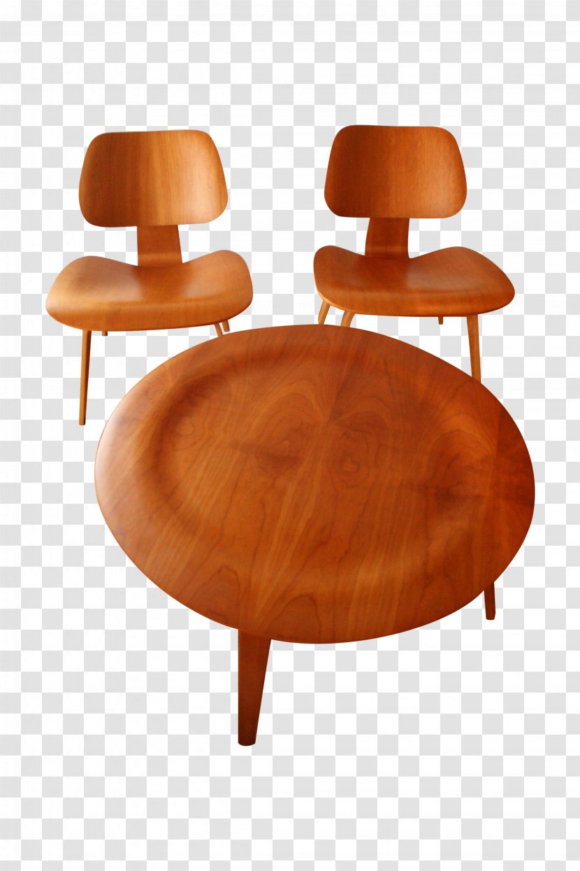 Eames Lounge Chair Table Molded Plywood - Chandelier Transparent PNG