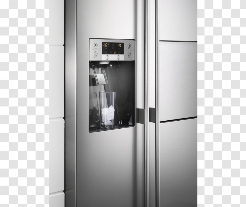 Refrigerator EAL 6140WOU Electrolux Lodówka Freezers Fridge-freezer Cm. 91 - Ice Transparent PNG