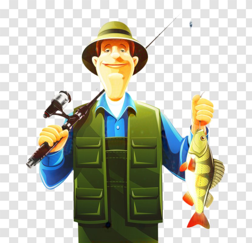 Fishing Cartoon - Toy - Action Figure Transparent PNG