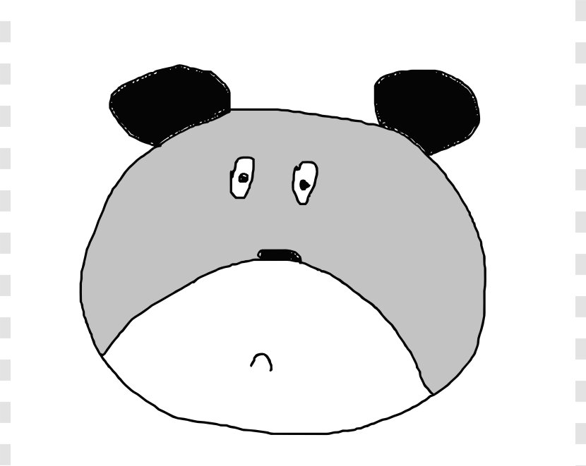 Bear Sadness Clip Art - Head - Sad People Pictures Transparent PNG