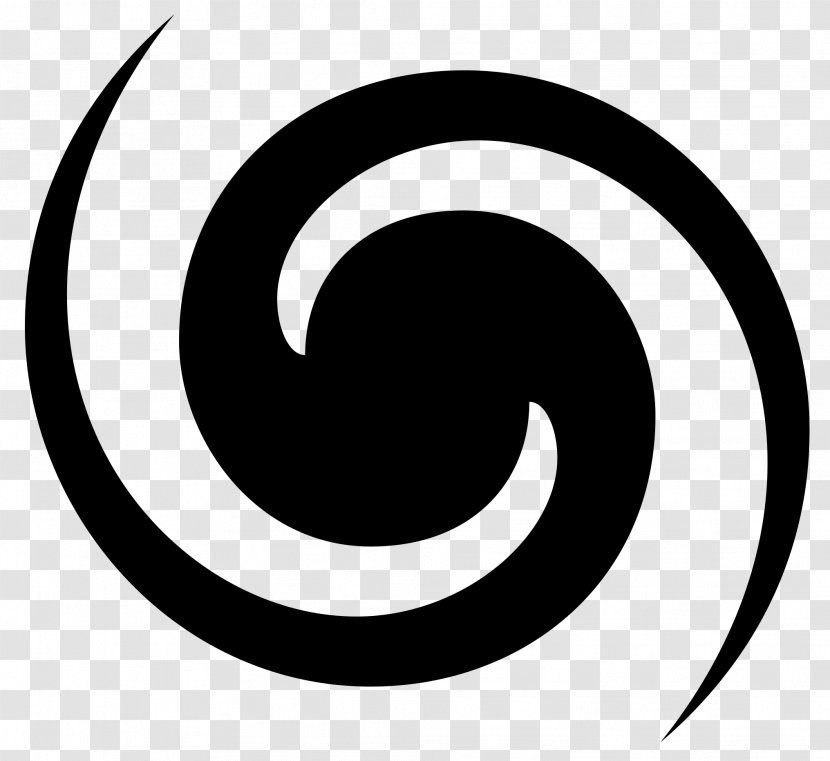 Logo Black And White Brand Circle Font - Swirl Transparent PNG