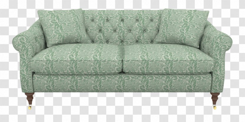 Couch Sofa Bed Table Slipcover Furniture - Club Chair - Green Cloth Transparent PNG