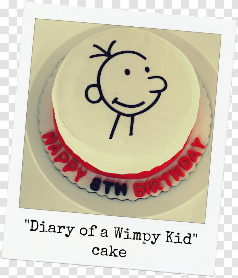 Torte Birthday Cake Frosting & Icing Diary Of A Wimpy Kid Decorating - Fondant Transparent PNG