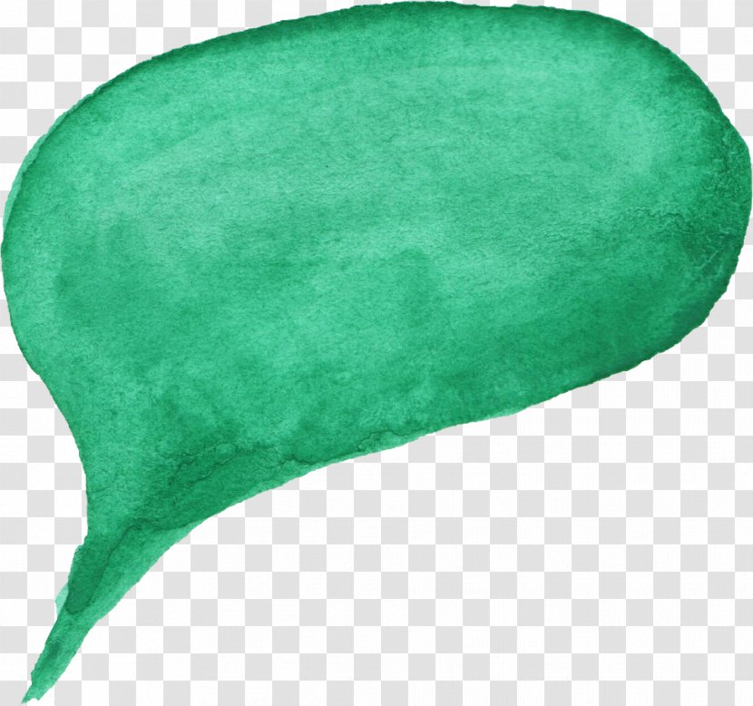 Speech Balloon Watercolor Painting Green - Bubble - WATERCOLOR GREEN Transparent PNG