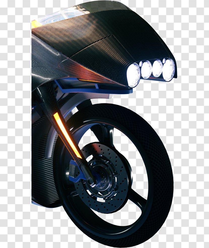 Motor Vehicle Tires Car Wheel Motorcycle Bicycle - Auto Part - Futuristic Bikes Transparent PNG