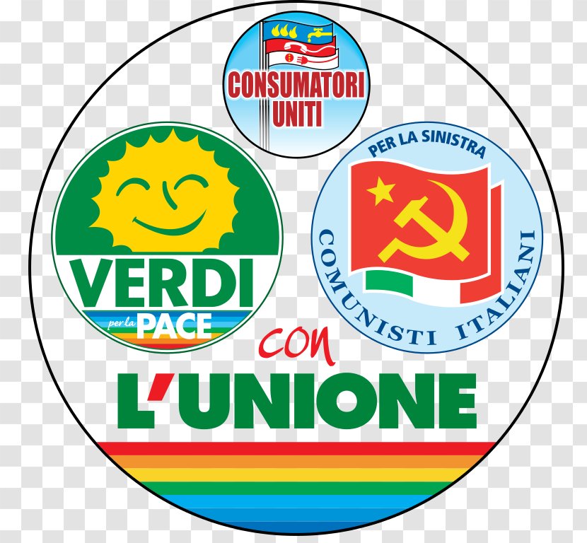 Together With The Union Federation Of Greens Logo Symbol Party Italian Communists - Area - Click Movie 2006 Transparent PNG