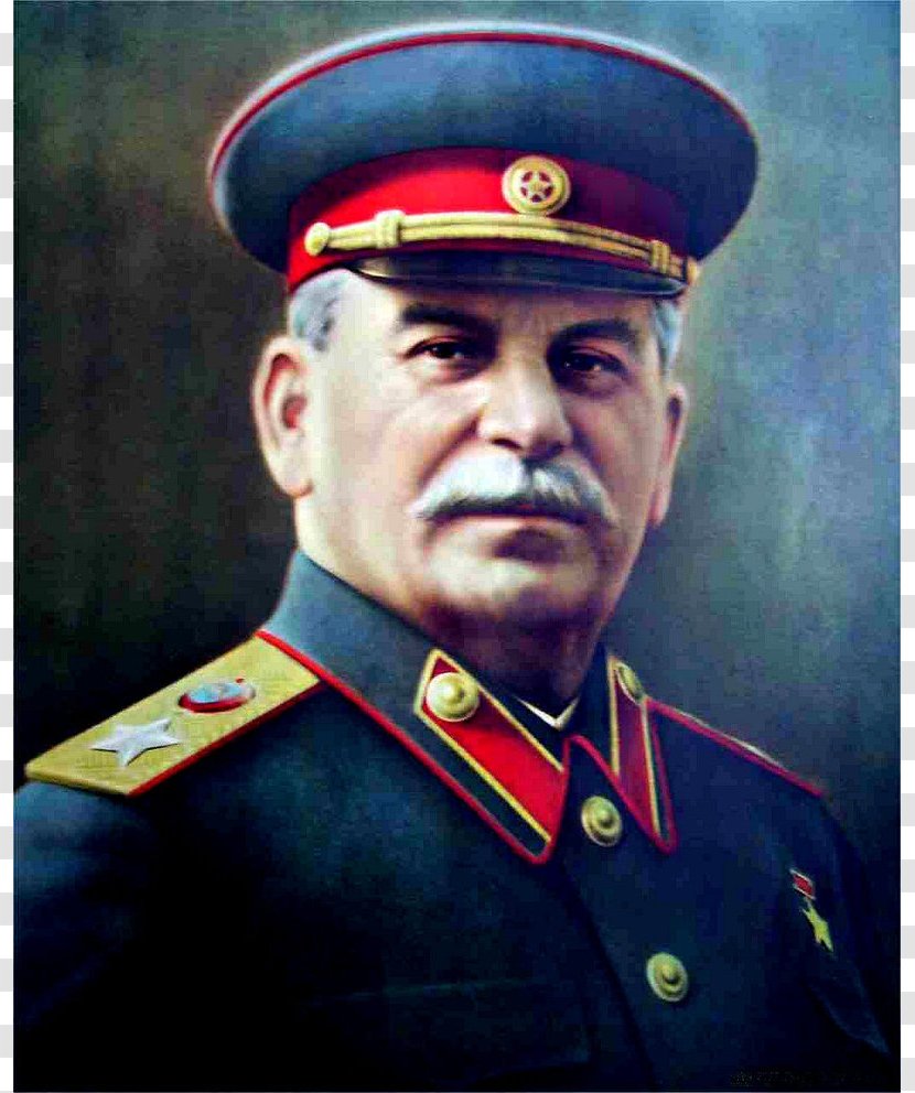 Portrait Of Joseph Stalin Russia Second World War Soviet Union - Staff Transparent PNG
