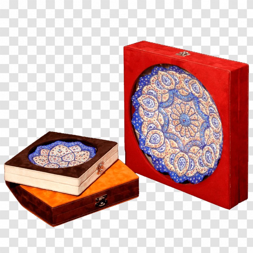 Handicraft Naqsh-e Jahan Square Packaging And Labeling - Souvenir - Design Transparent PNG