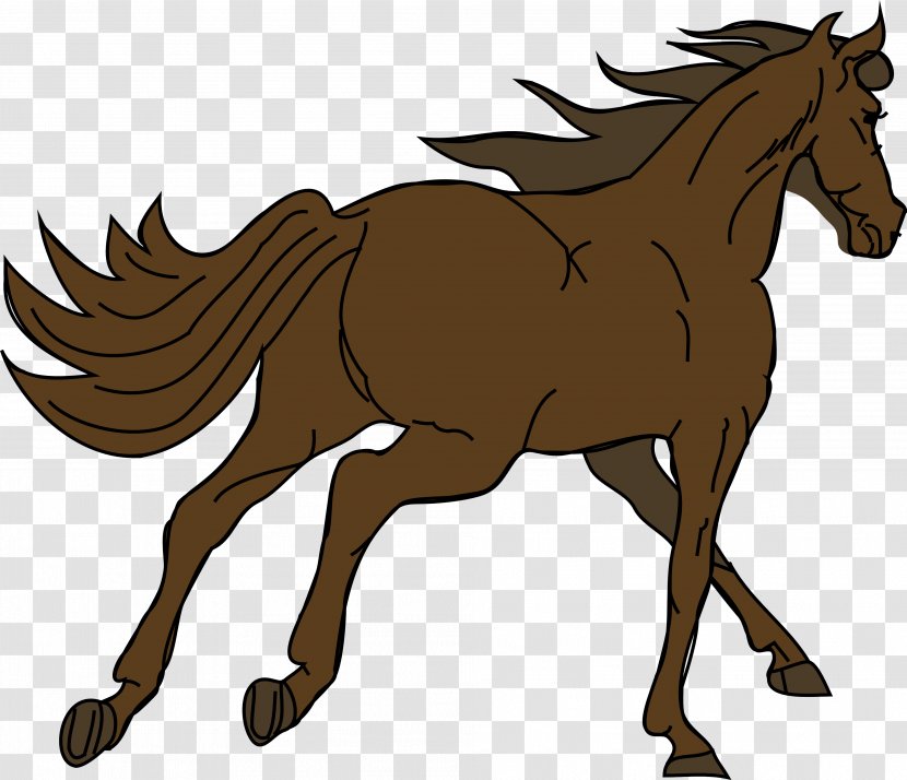 American Quarter Horse Pony Stallion Animation Clip Art - Pack Animal Transparent PNG