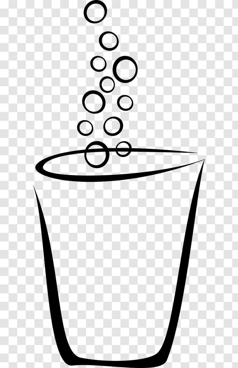 Line Art Drinkware Line Black-and-white Coloring Book Transparent PNG