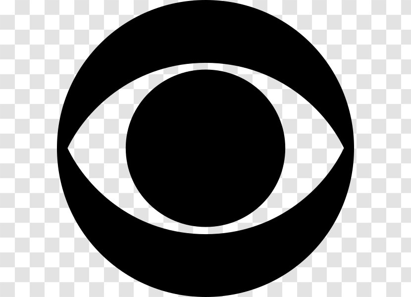 CBS News Logo Television Show - Symbol - Black And White Transparent PNG