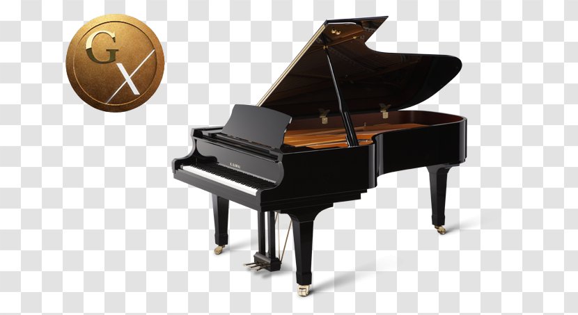 Kawai Musical Instruments Grand Piano Upright - Cartoon - Acoustic Transparent PNG