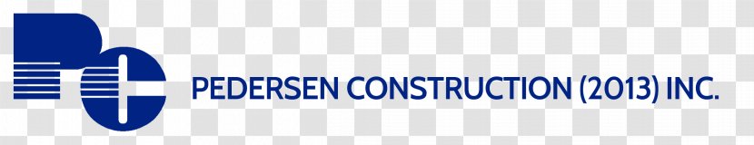 Pedersen Construction Inc Logo Brand Trademark Font - Construção Transparent PNG