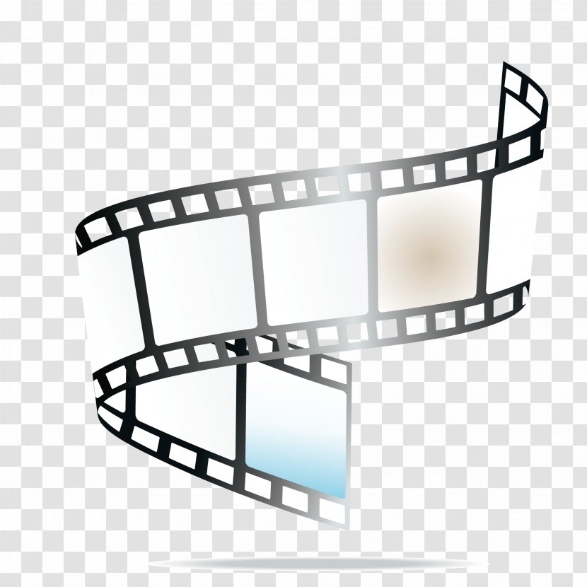 Photographic Film Vector Graphics Stock 35 Mm - Bend Transparent PNG