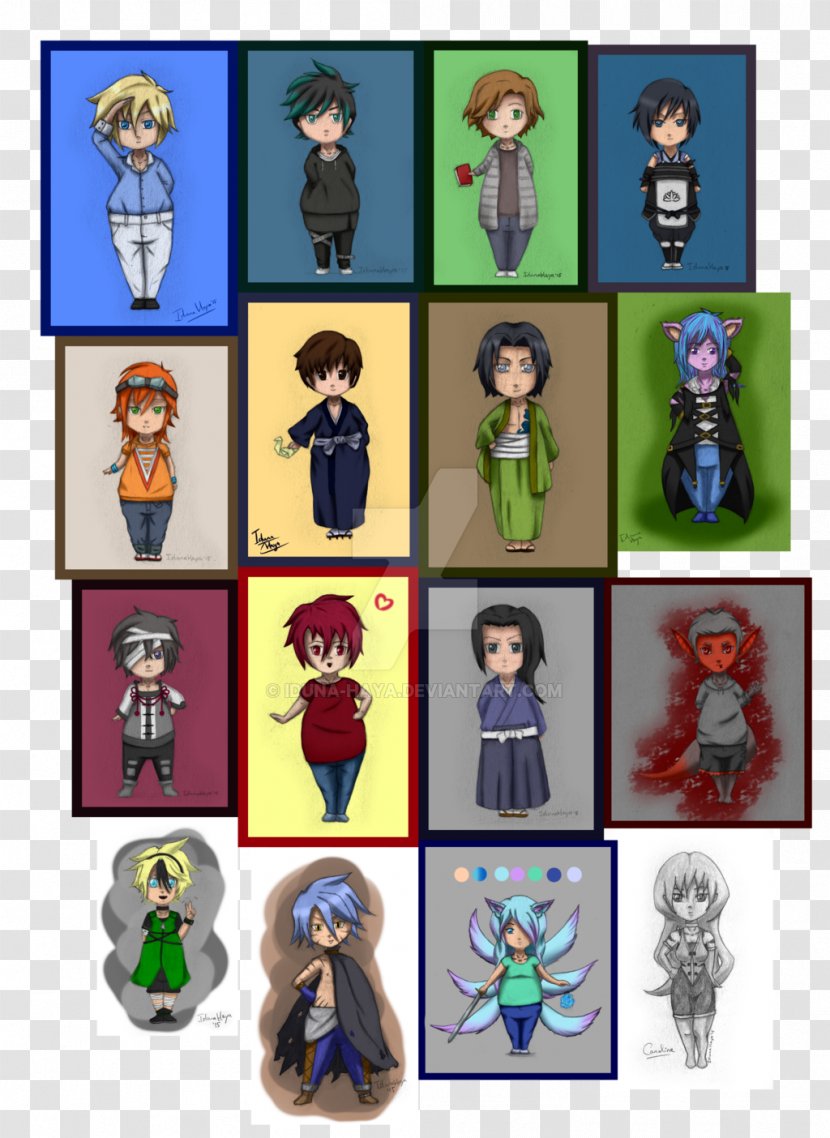 Human Behavior Collage Character Fiction - Art Transparent PNG